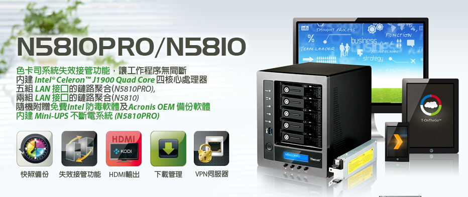 【Industry information】Thecus releases N5810 PRO